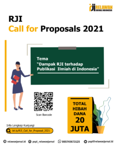 call for research proposal 2021 indonesia